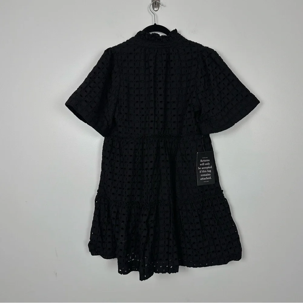TUCKERNUCK Black Eyelet Crawford Dress - Picture 8 of 10